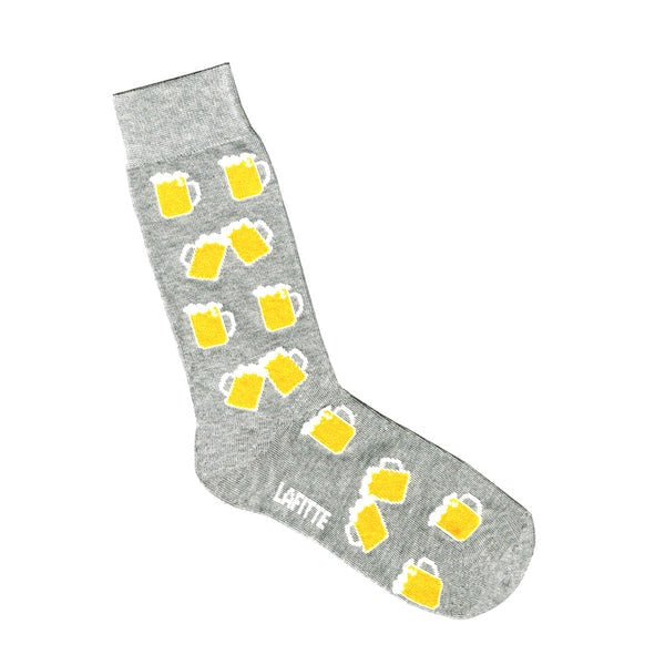 Beer Socks Grey