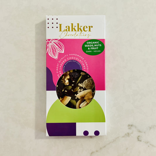 Seeds, Nuts & Fruit Dark Chocolate