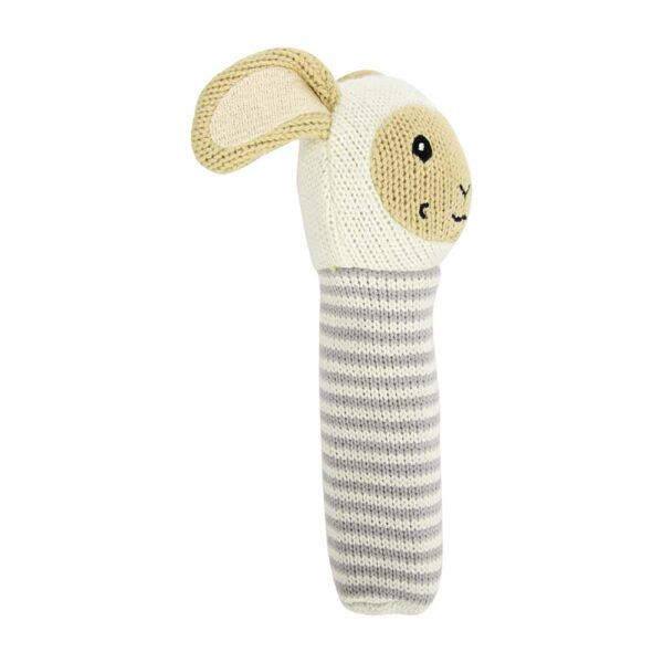 Knit Rattle Lamb