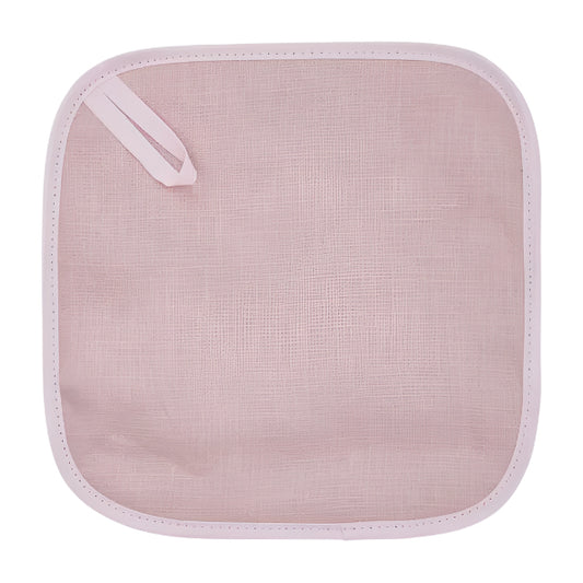 Linen Pot Holder Rose Pink