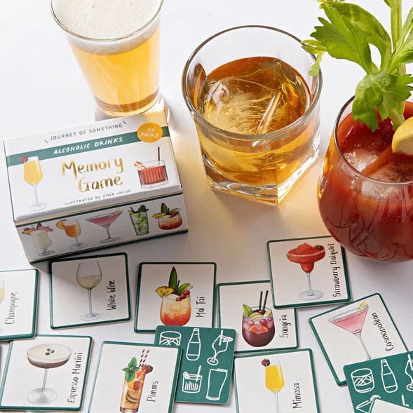 Alcoholic Drinks Memory Game