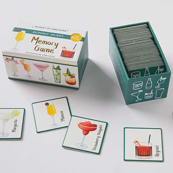 Alcoholic Drinks Memory Game