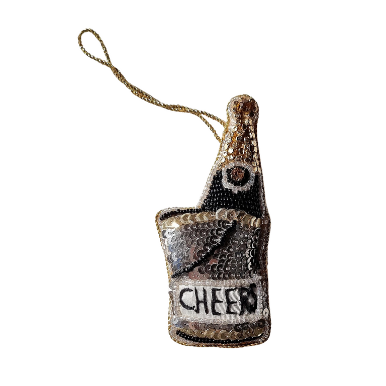 Beaded Cheers Hanging Decoration
