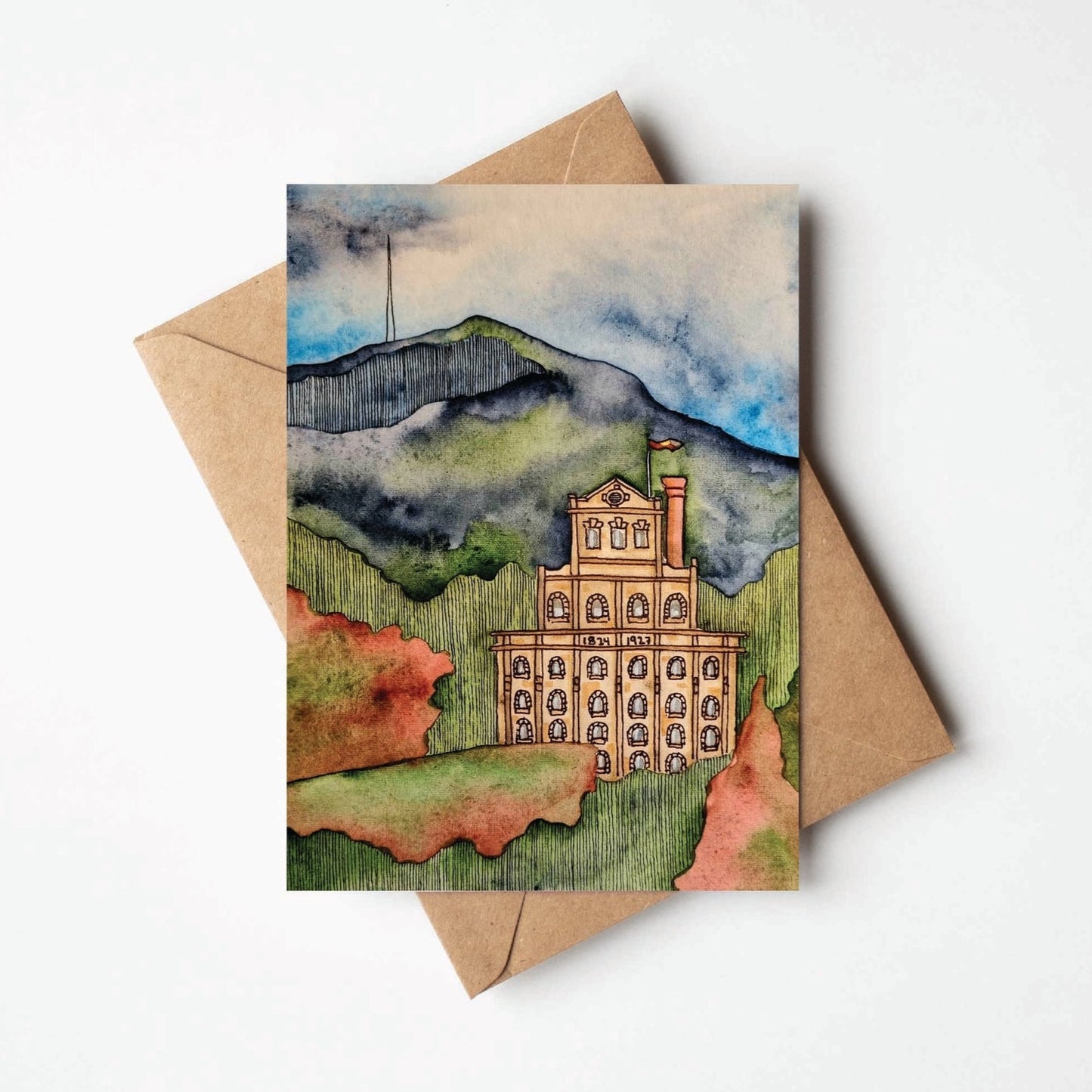 Cascade Brewery Greeting Card