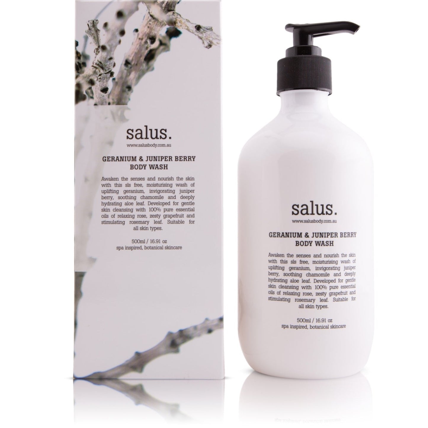Geranium & Juniper Berry Body Wash