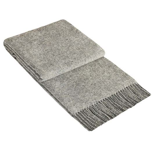 New Zealand Wool Blanket - Grey