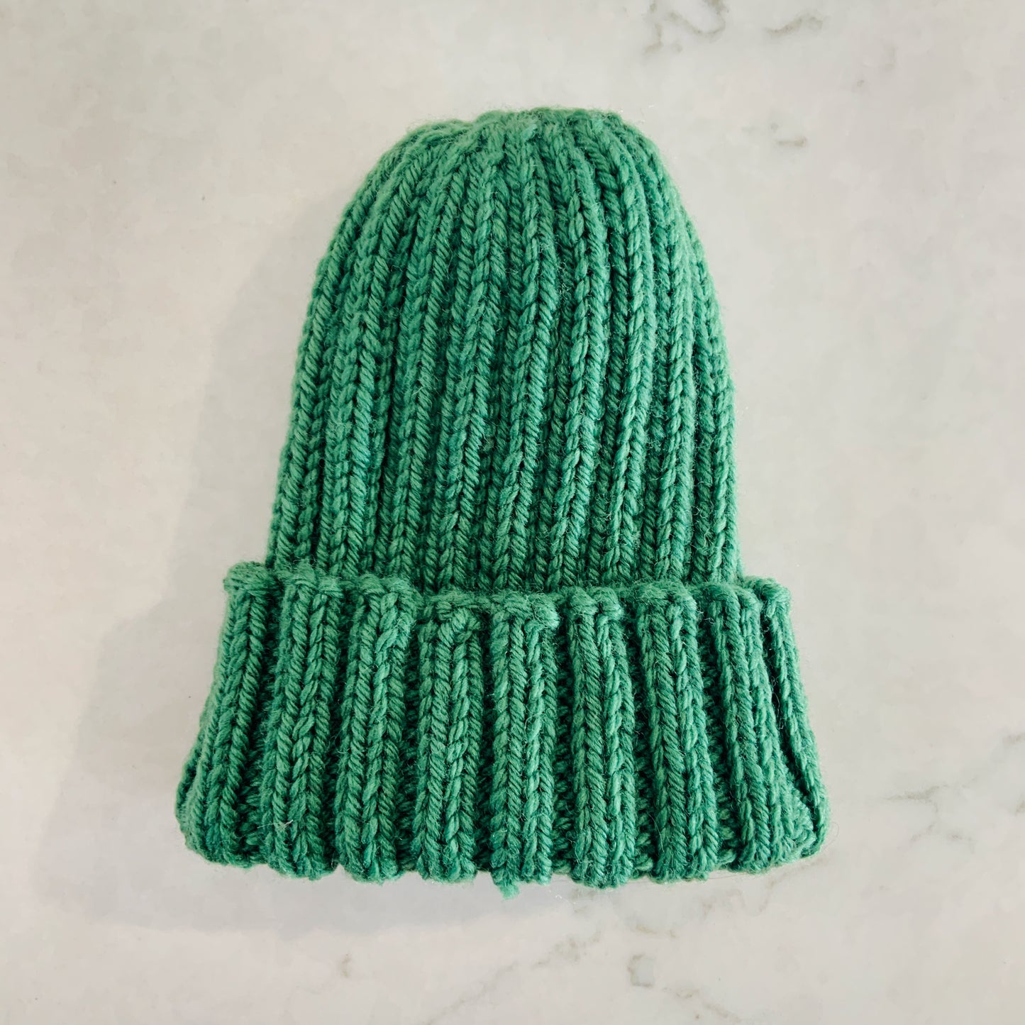Wool Baby Beanie - Green