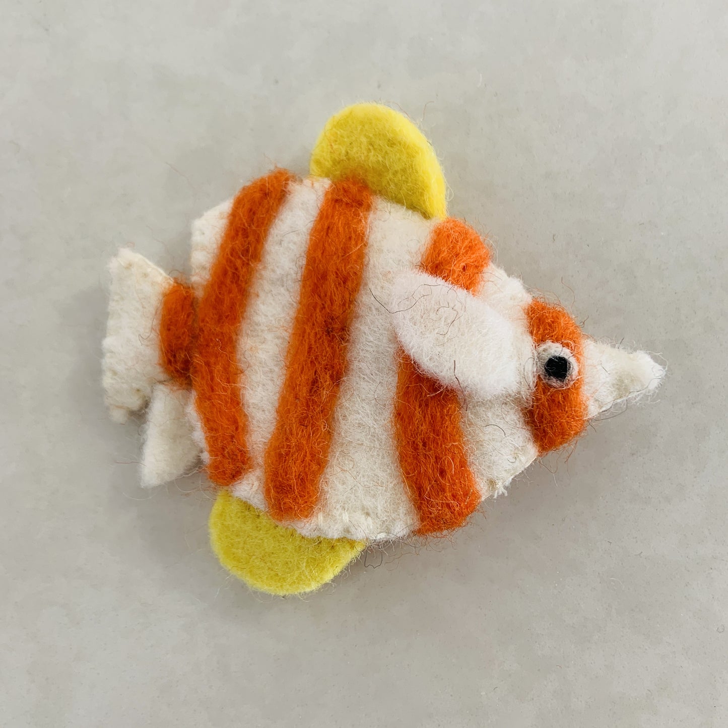 Butterfly Fish Wool Finger Puppet