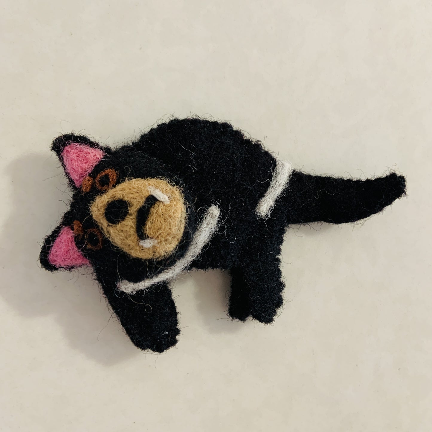 Wool Finger Puppet Tasmanian Devil