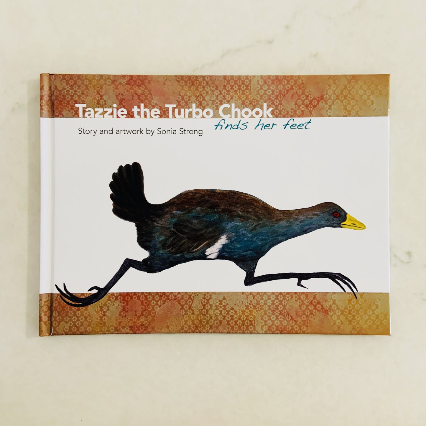 Tazzie the Turbo Chook Finds Her Feet