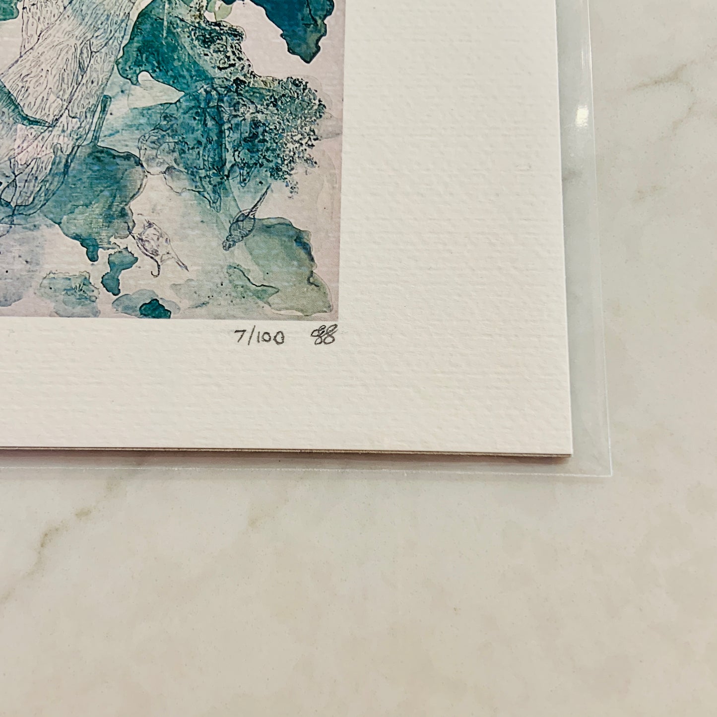Green Sea Art Print