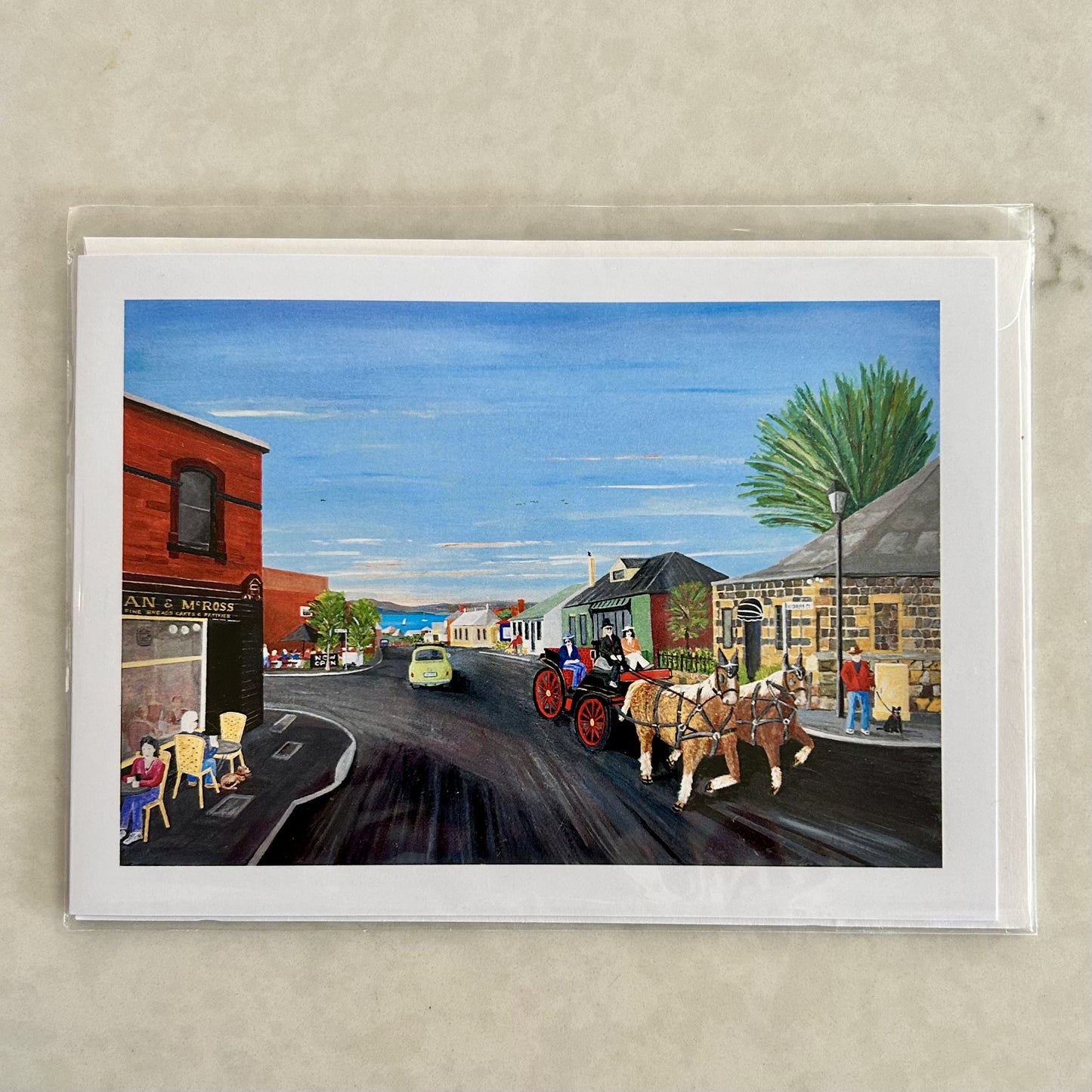 A Trot Through Time Greeting Card