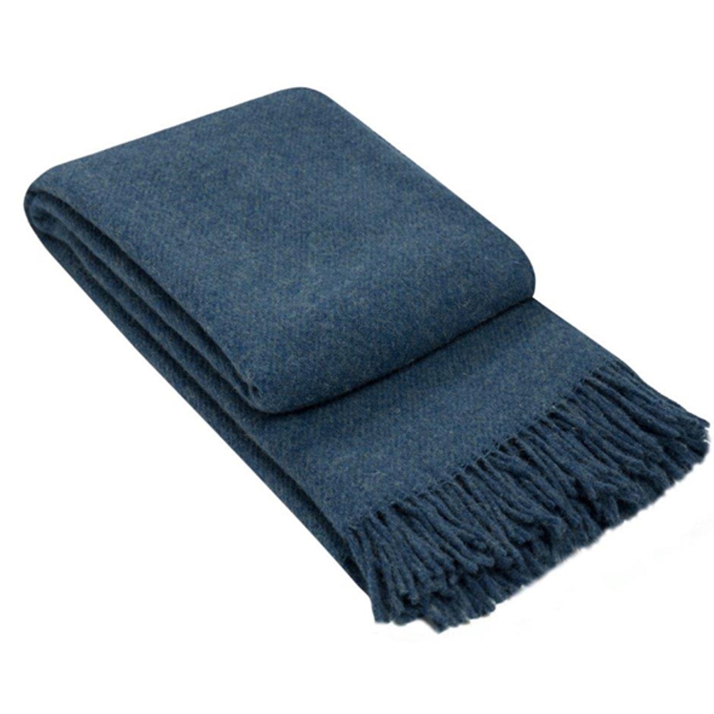 New Zealand Wool Blanket - Navy