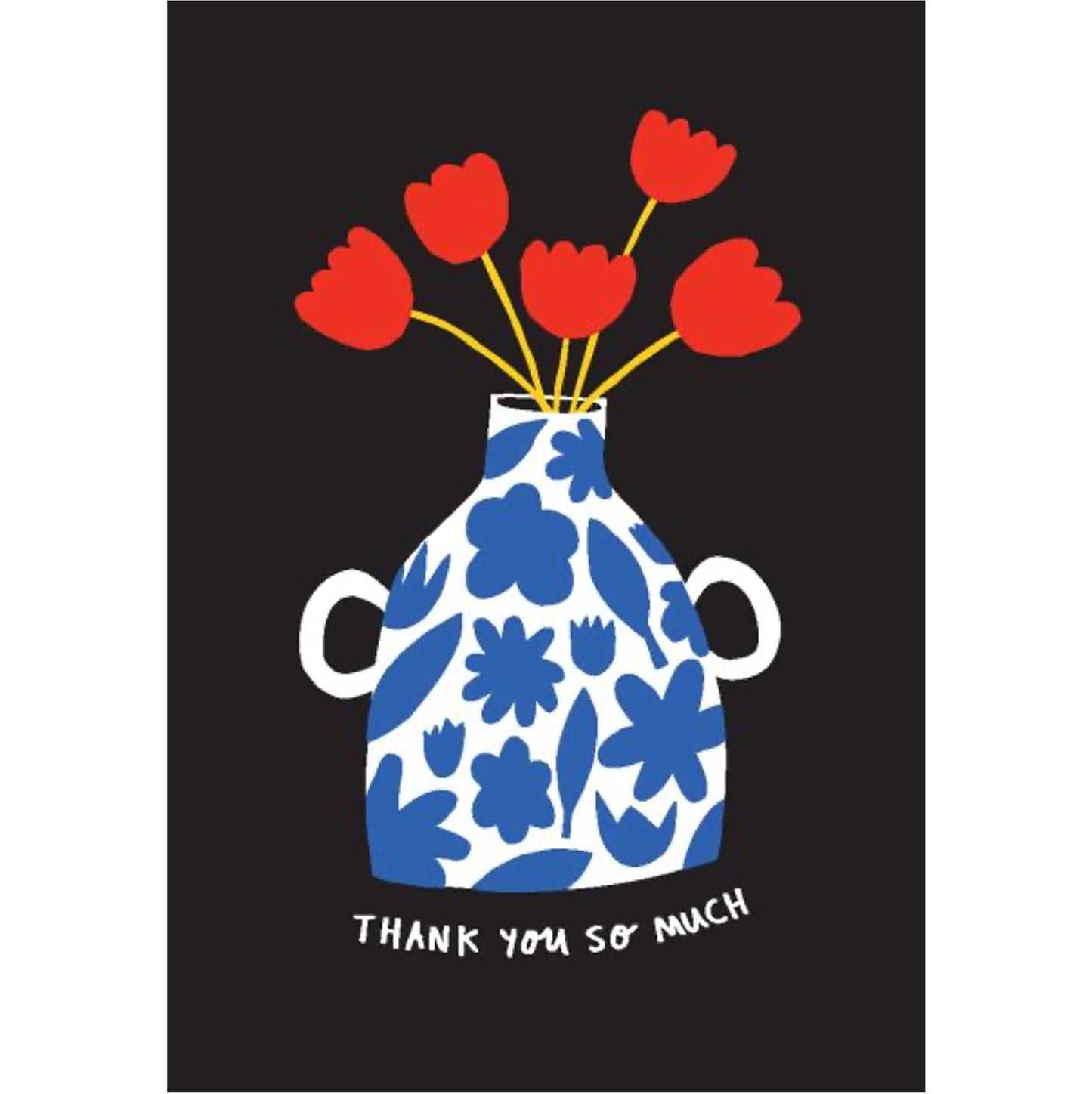 Thank You Vase Greeting Card