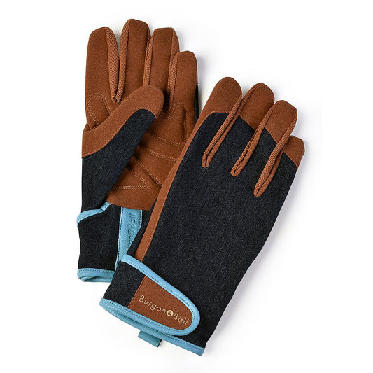 Men's Gardening Gloves - Denim