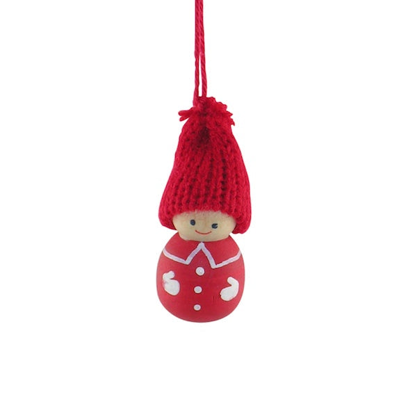 Christmas Boy Mini Hanging Ornament