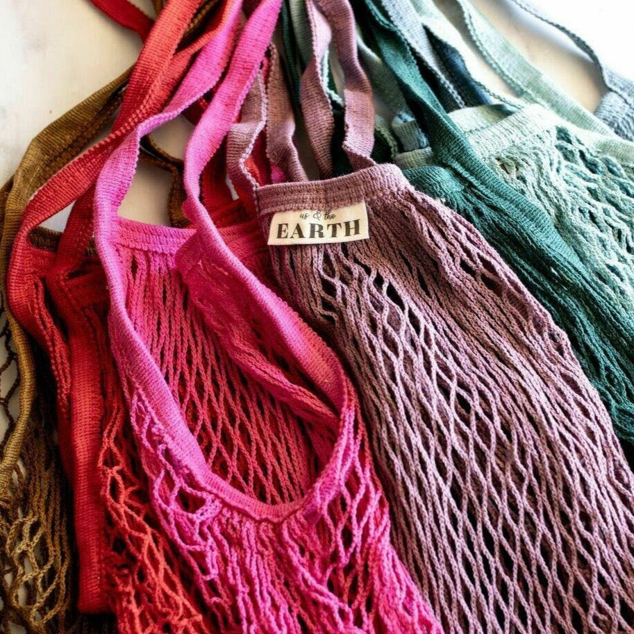 Organic Cotton Mesh Shopping Bag