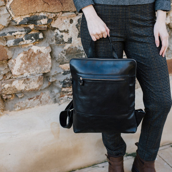 The Pinnacle Black Backpack