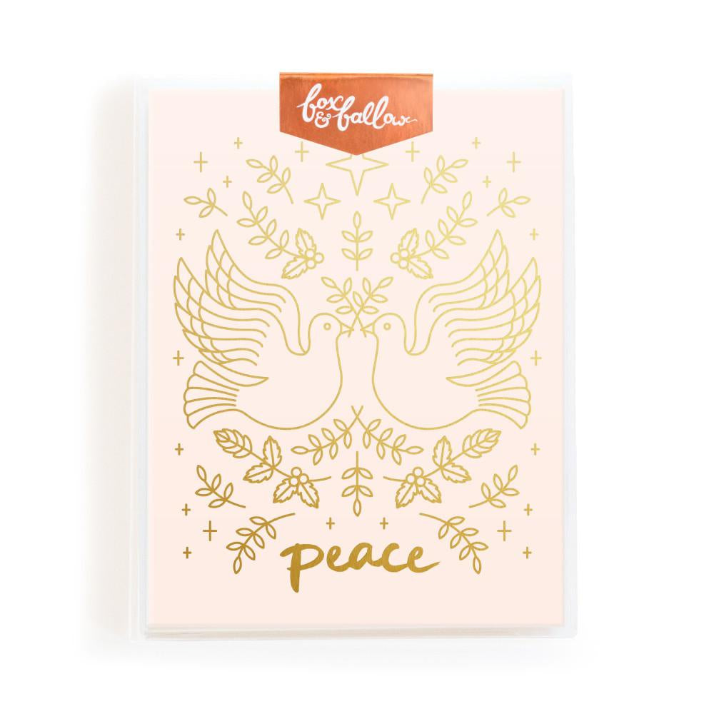 Peace Doves Greeting Card - Boxed Set of 8