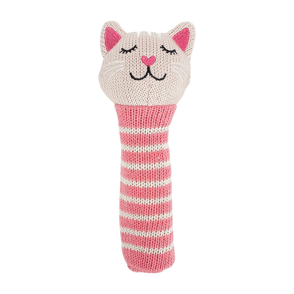 Knit Rattle Kitten