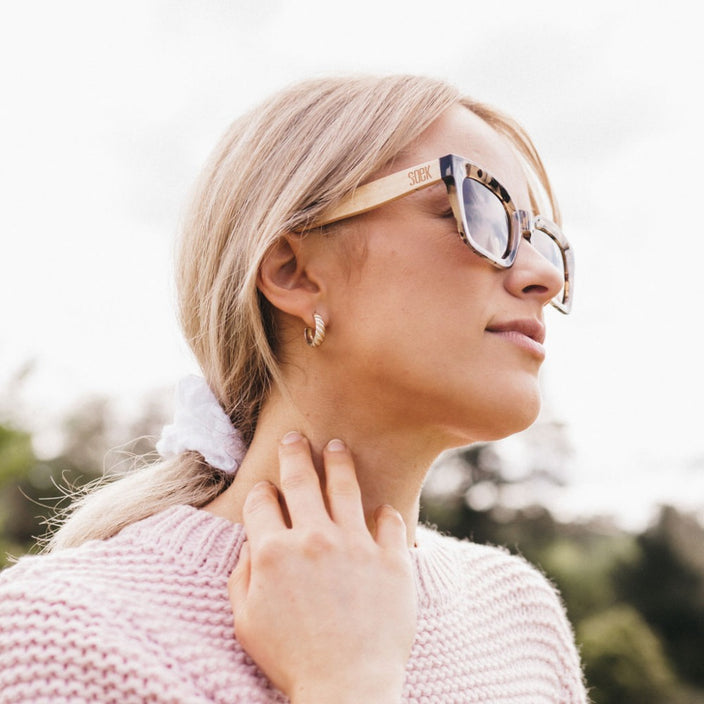 Zahra Opal Tortoise Sunglasses