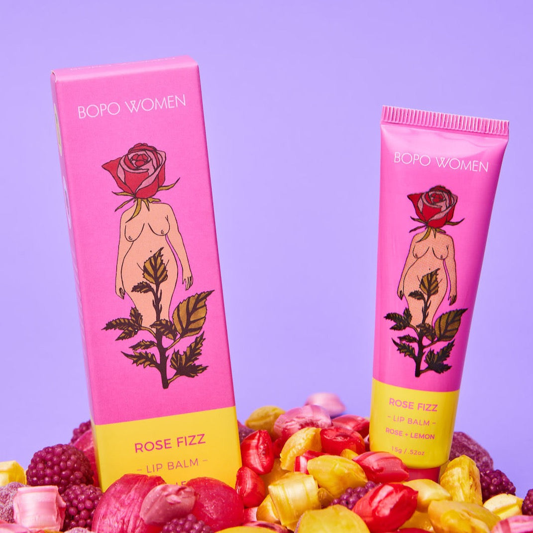Lip Balm Rose Fizz