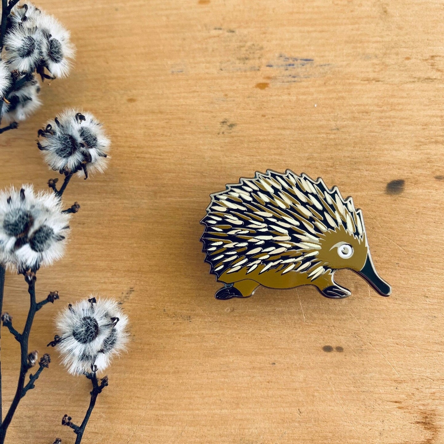 Echidna Enamel Pin