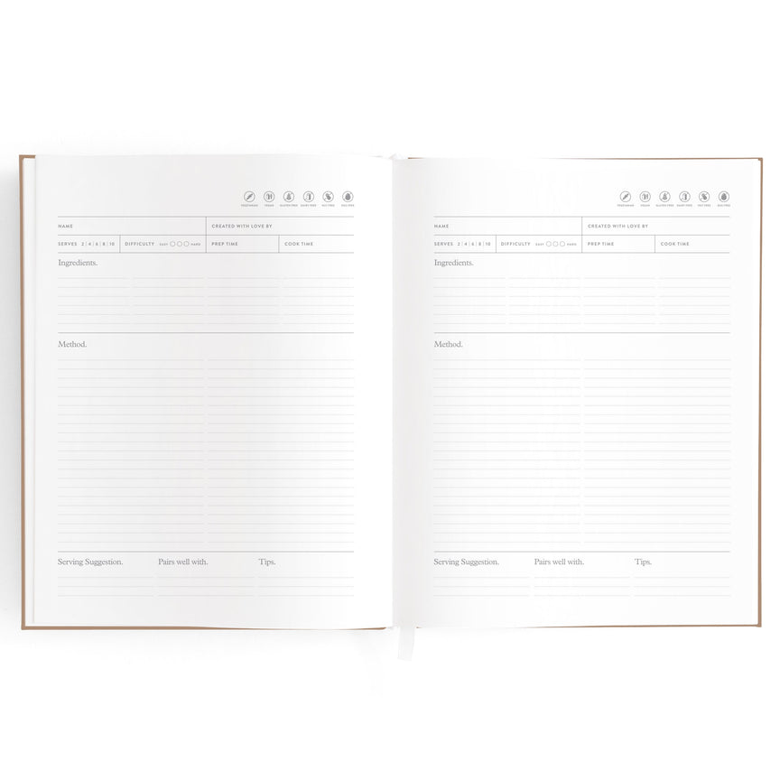 Recipe Book Latte