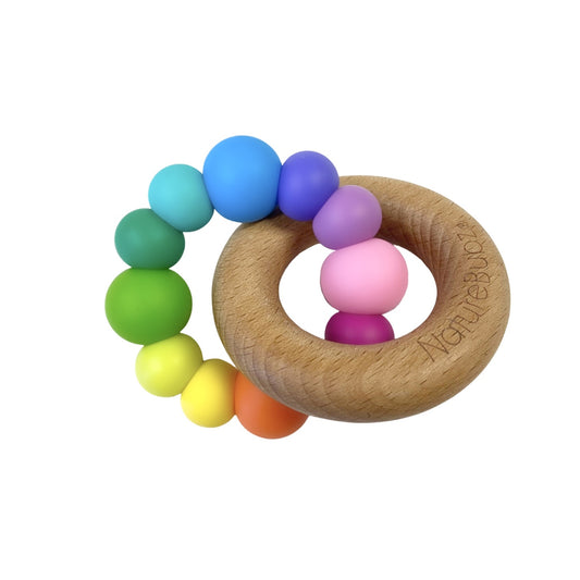 COVE Teether Bright Rainbow