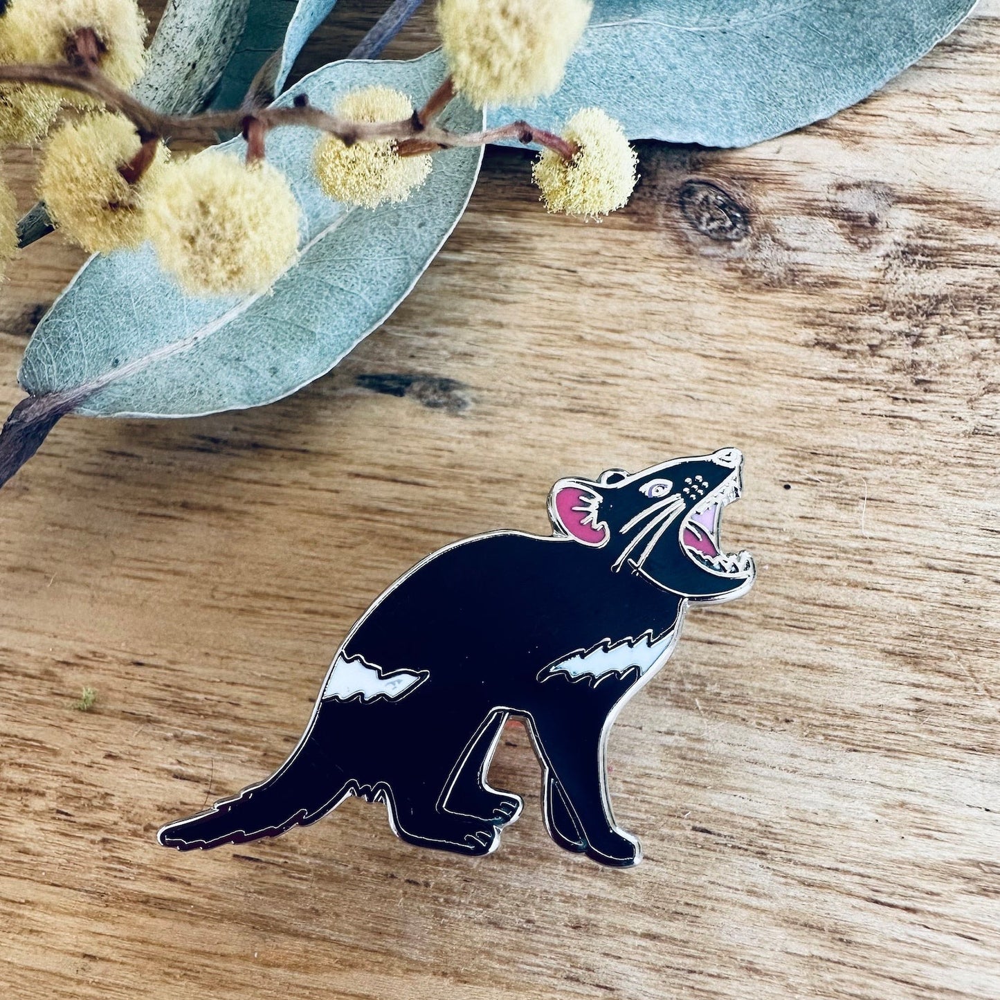 Tasmanian Devil Enamel Pin