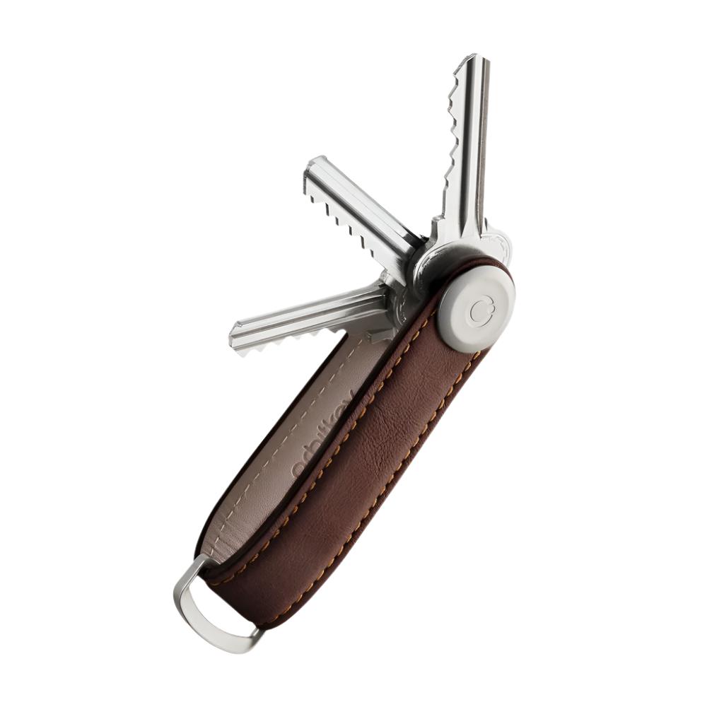 Key Organiser Leather Espresso
