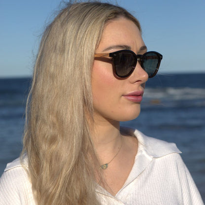 Taine Black Tortoise Sunglasses