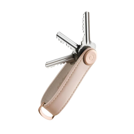Key Organiser Leather Blush