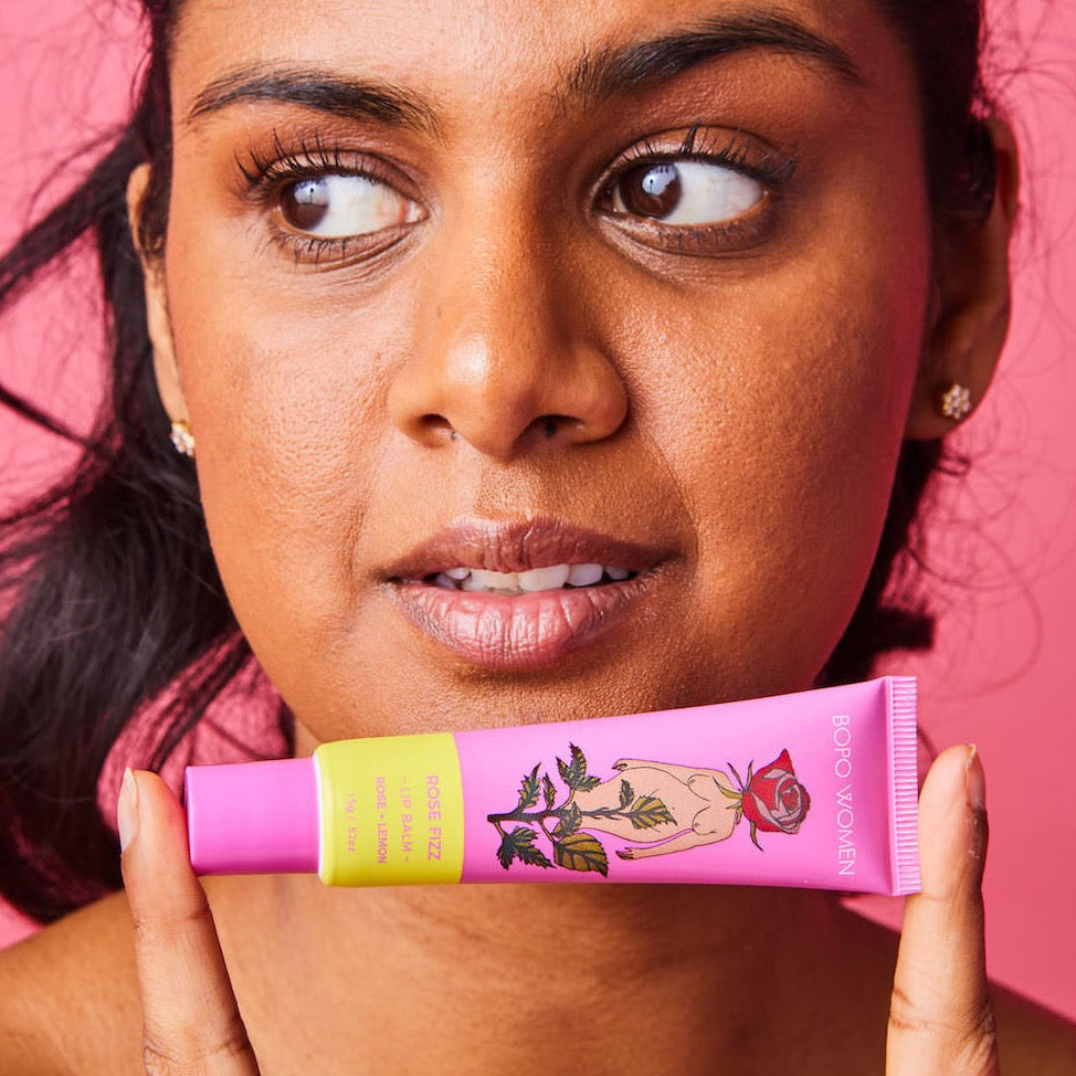 Lip Balm Rose Fizz
