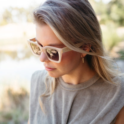 Zahra Nude Sunglasses