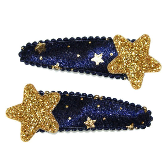 Satin & Glitter Star Snaps