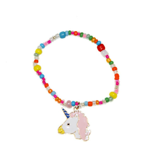 Unicorn Beaded Bracelet