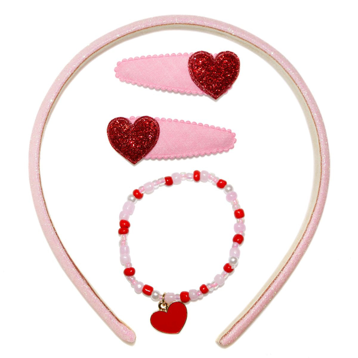 Glitter Heart Gift Set