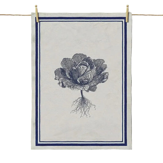 Cabbage Botanic Grainsack Tea Towel