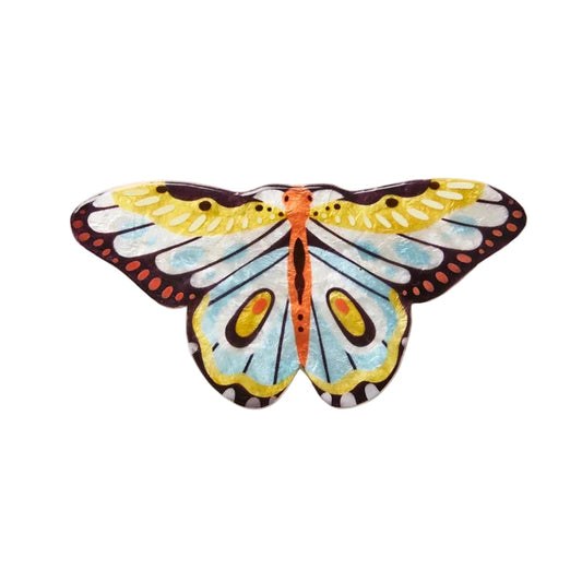 Canopy Butterfly Yellow Wall Art