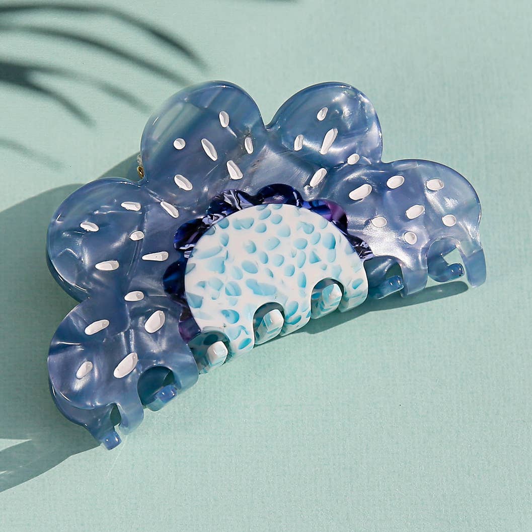 Blue Flower Claw