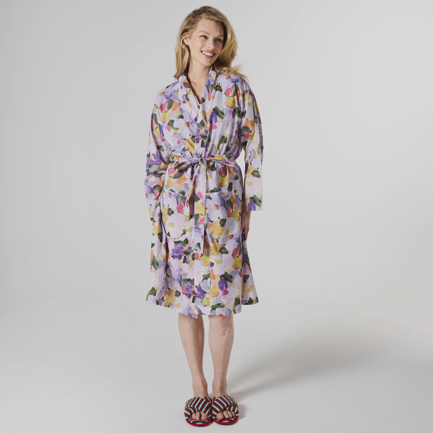 Flourish Cotton Robe