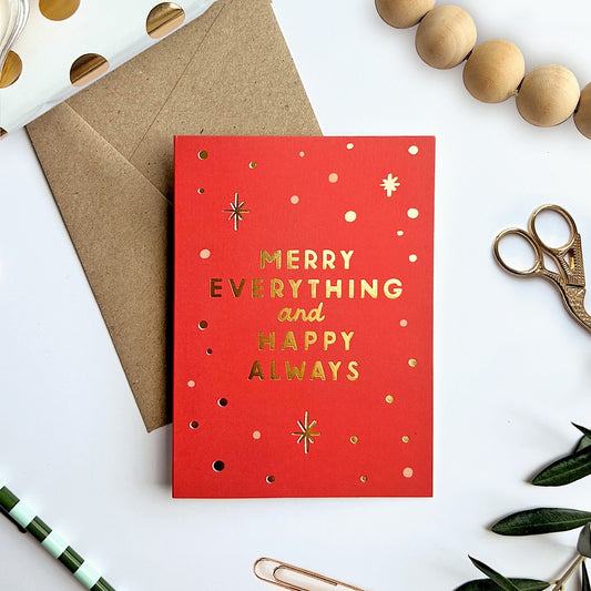 Merry Everything Greeting Card