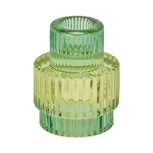 Jewel Candle Holder Green Large