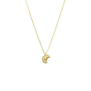 Croissant Gold Necklace