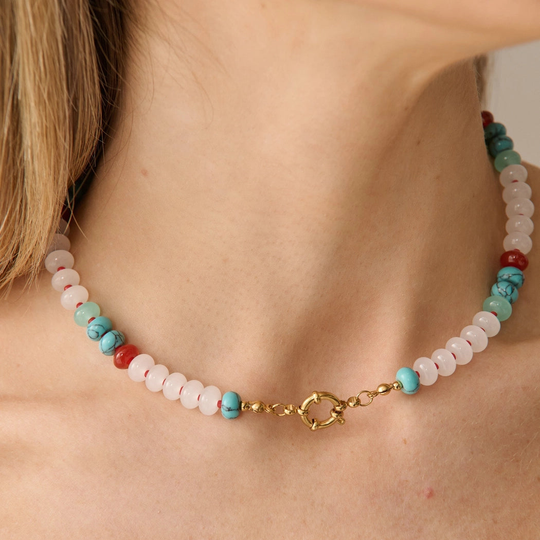 Palmea Beaded Necklace