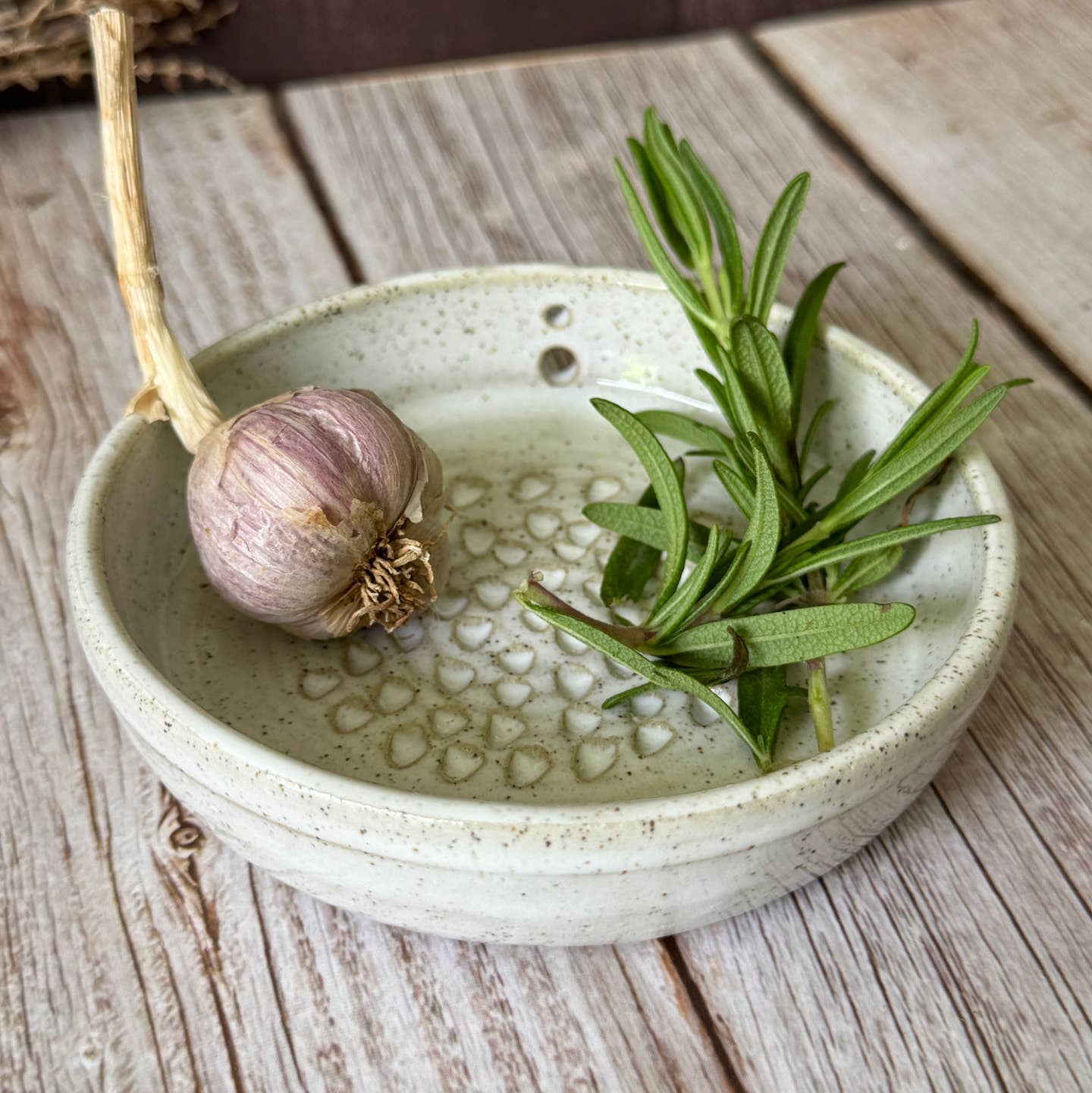 Herb Stripper & Garlic Mincer Plate