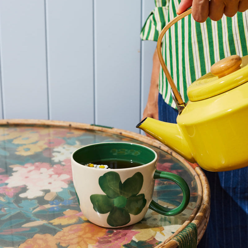 Green Daisy Chino Boss Mug