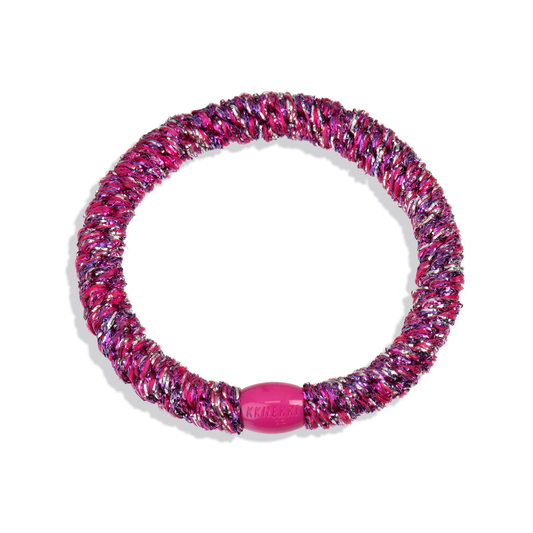 Pink Unicorn Glitter KKNEKKI Hair Tie