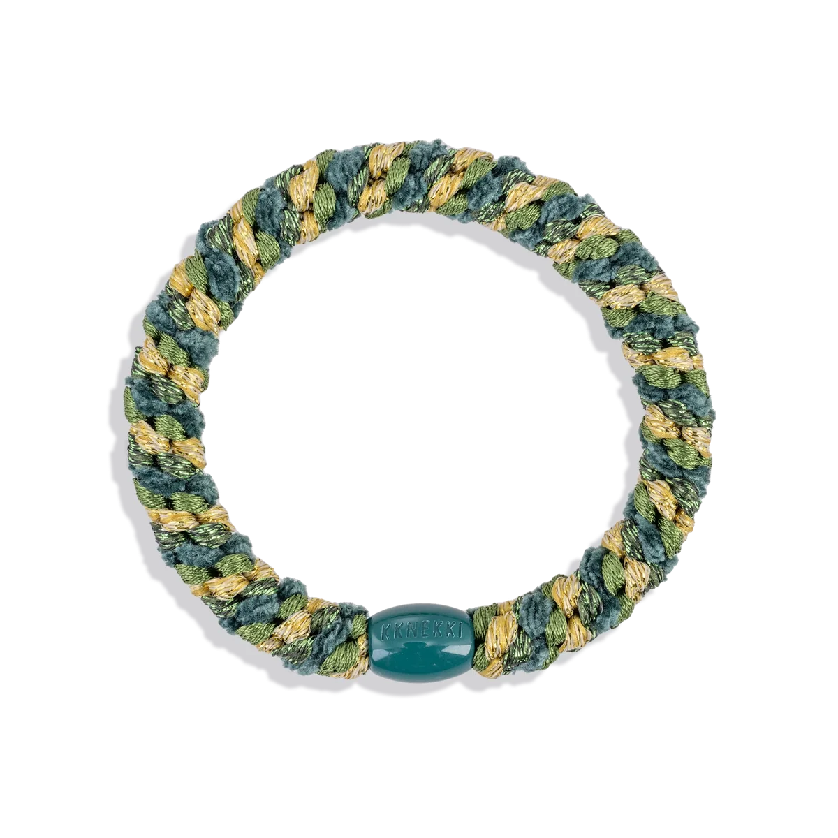 Mix Green Velvet KKNEKKI Hair Tie